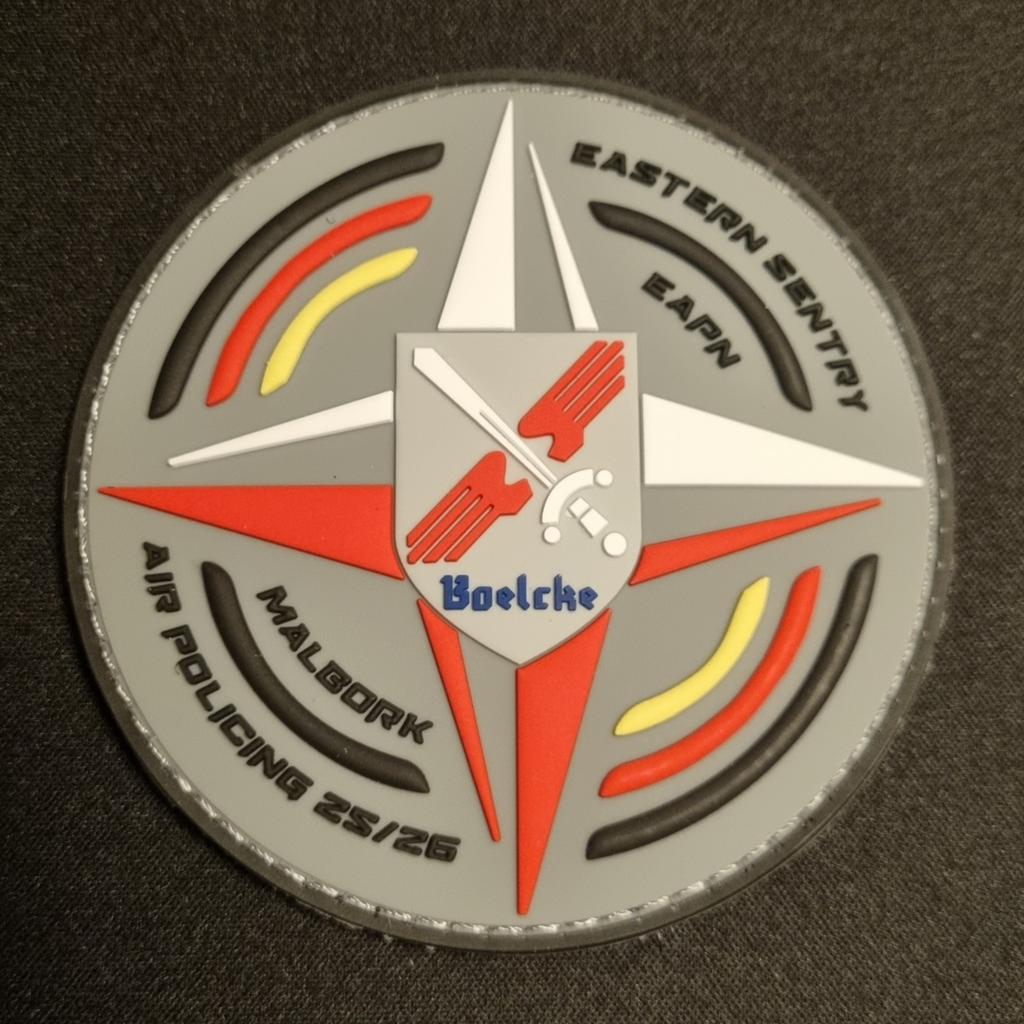 German Air Force Eastern Sentry Boelcke Patch, Ophalen of Verzenden, Luchtmacht, Amerika, Embleem of Badge