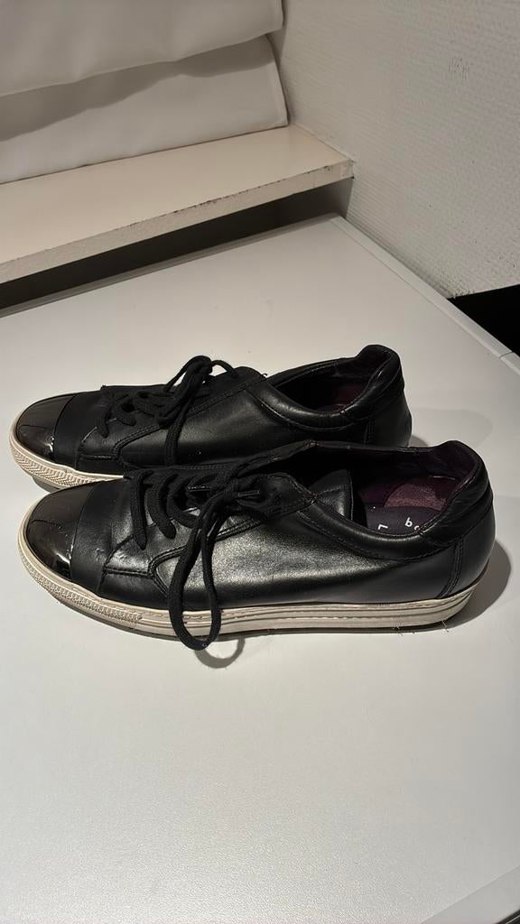 Zwarte botticelli schoenen, Ophalen of Verzenden, Zo goed als nieuw, Zwart, Sneakers of Gympen