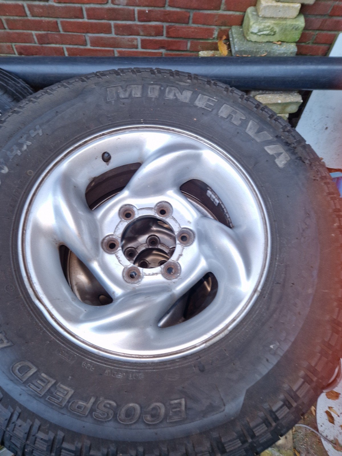 Gebruikte Minerva Ecospeed banden en velgen, Ophalen, Gebruikt