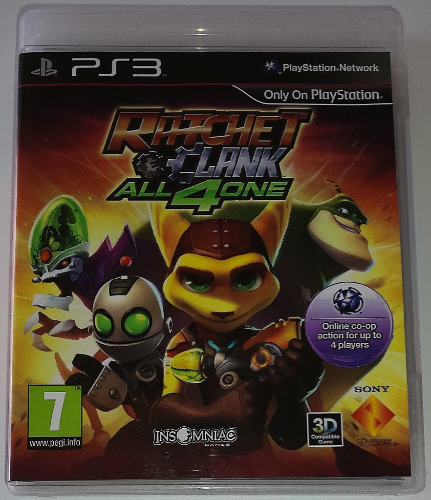 PS3 Game *** RATCHET & CLANK *** All 4 One, Avontuur, Overige typen, Ophalen of Verzenden, Zo goed als nieuw