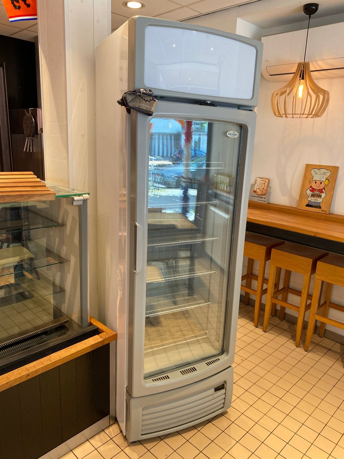 Glazen Deur diepvries, horeca en bakkerij, Ophalen, Minder dan 60 cm, 160 cm of meer