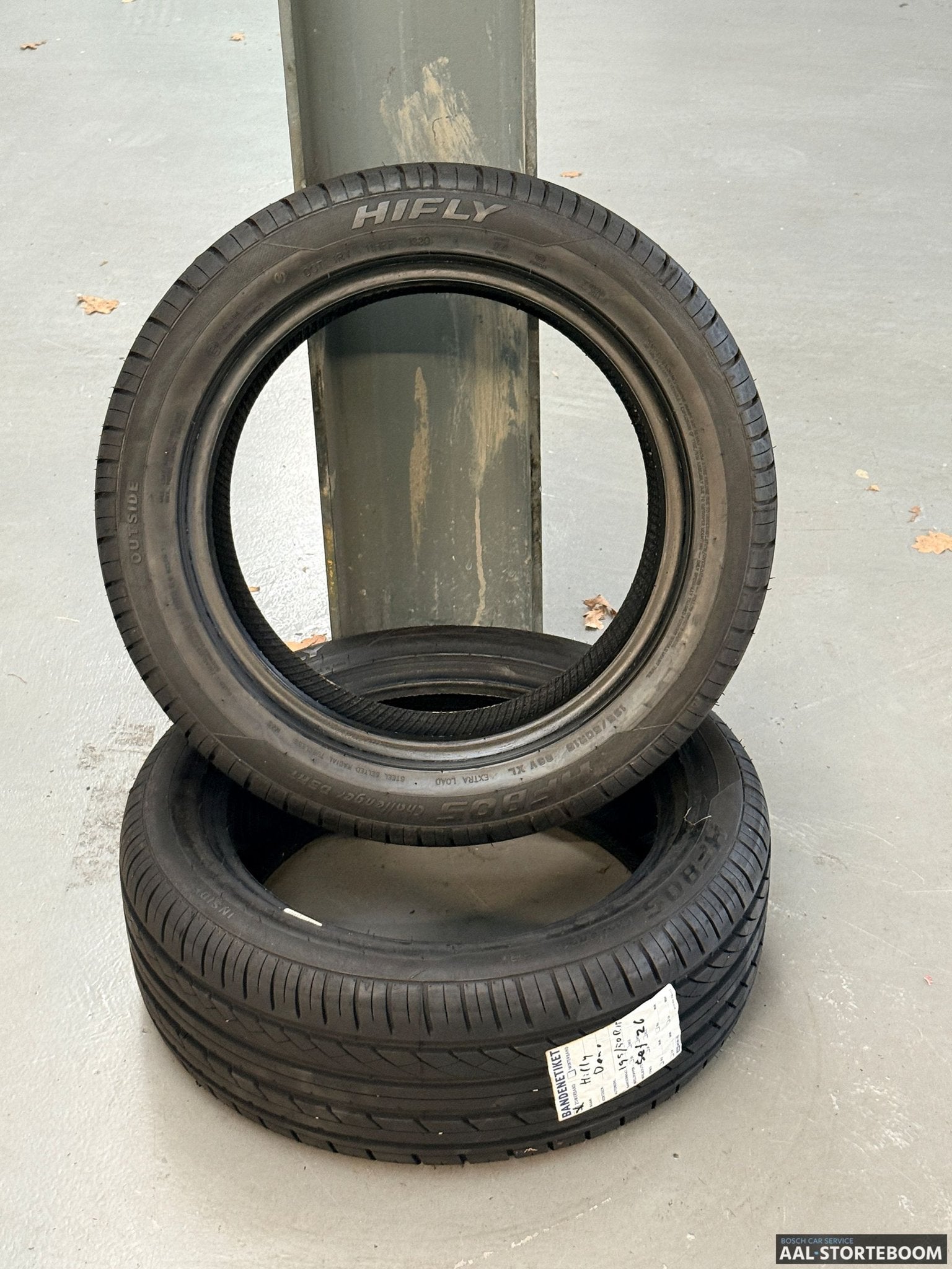 2x zomerband 195/50 R15 86V Hifly HF805, Auto-onderdelen, Banden en Velgen, Ophalen, Gebruikt, 15 inch, -
