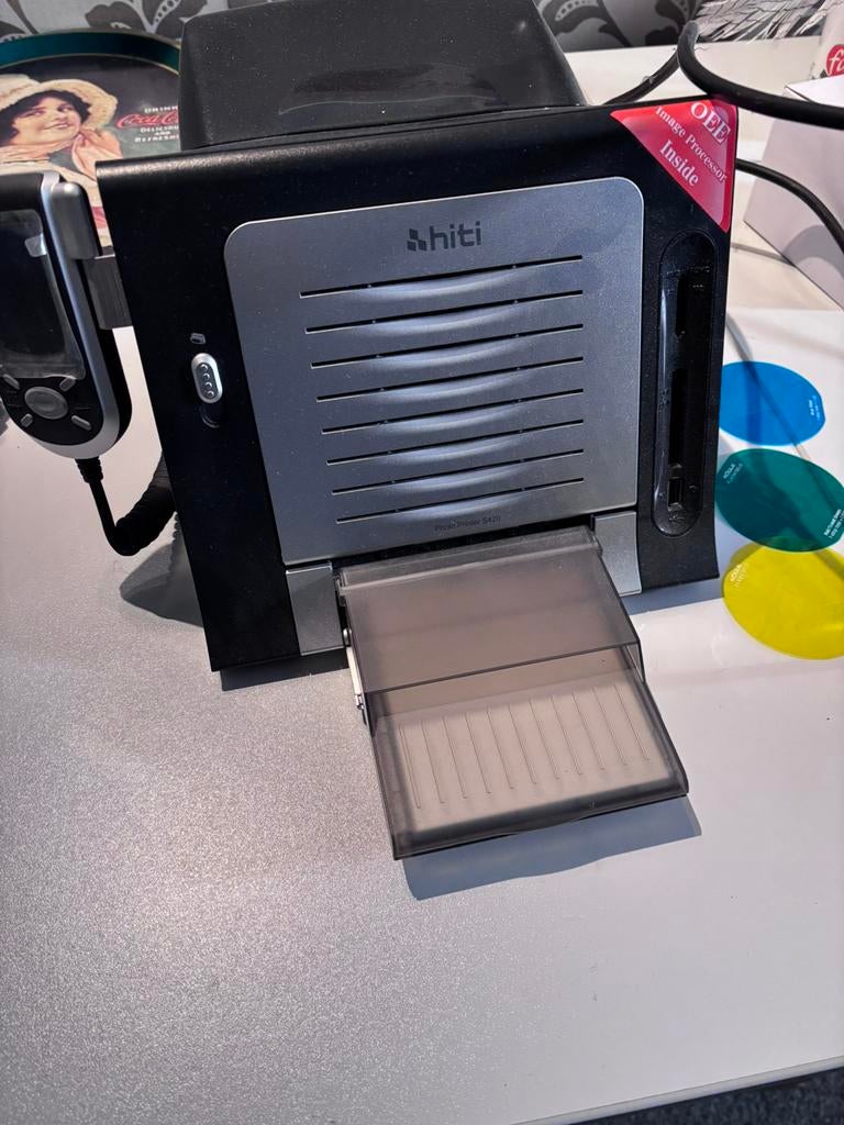 HiTi pasfotoprinter nooit gebruikt, Computers en Software, Printers, Ophalen, Zo goed als nieuw