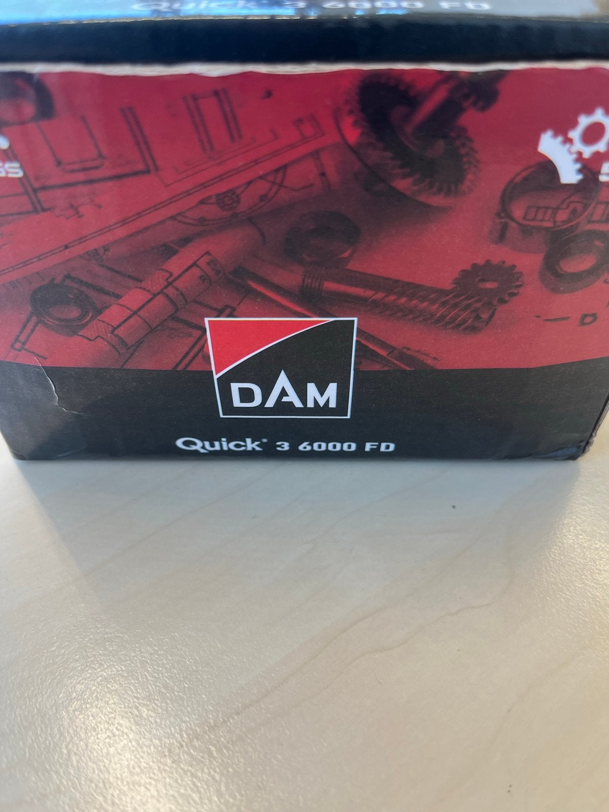 DAM Quick 3 6000 FD Vismolen - Nieuw in doos, Ophalen of Verzenden, Nieuw, Molen