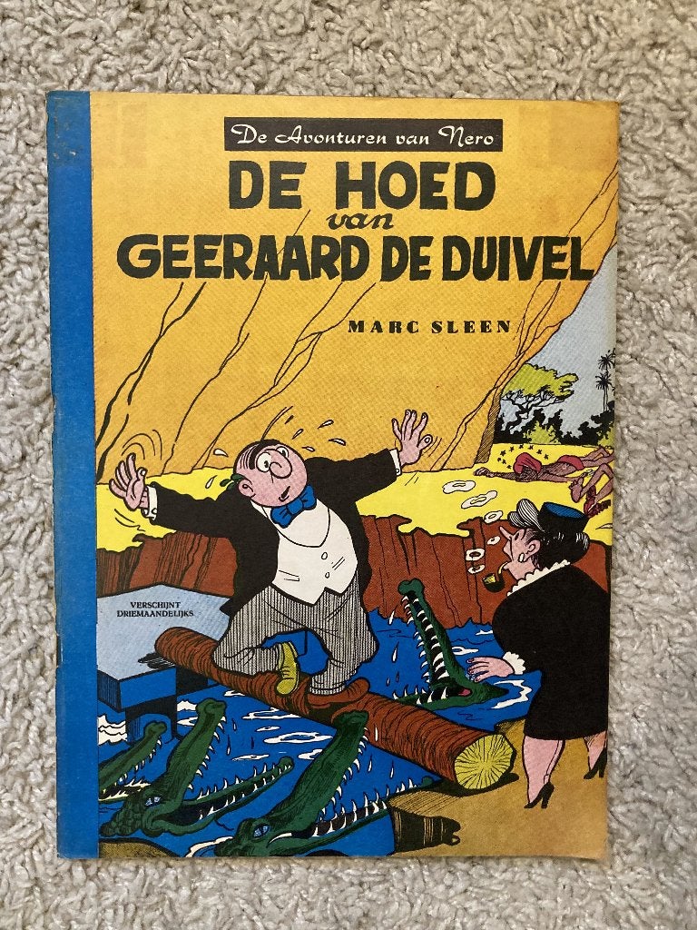 NERO - Nr. 1: De Hoed van Geeraard de Duivel - 1966, Eén stripboek, Ophalen of Verzenden, Gelezen