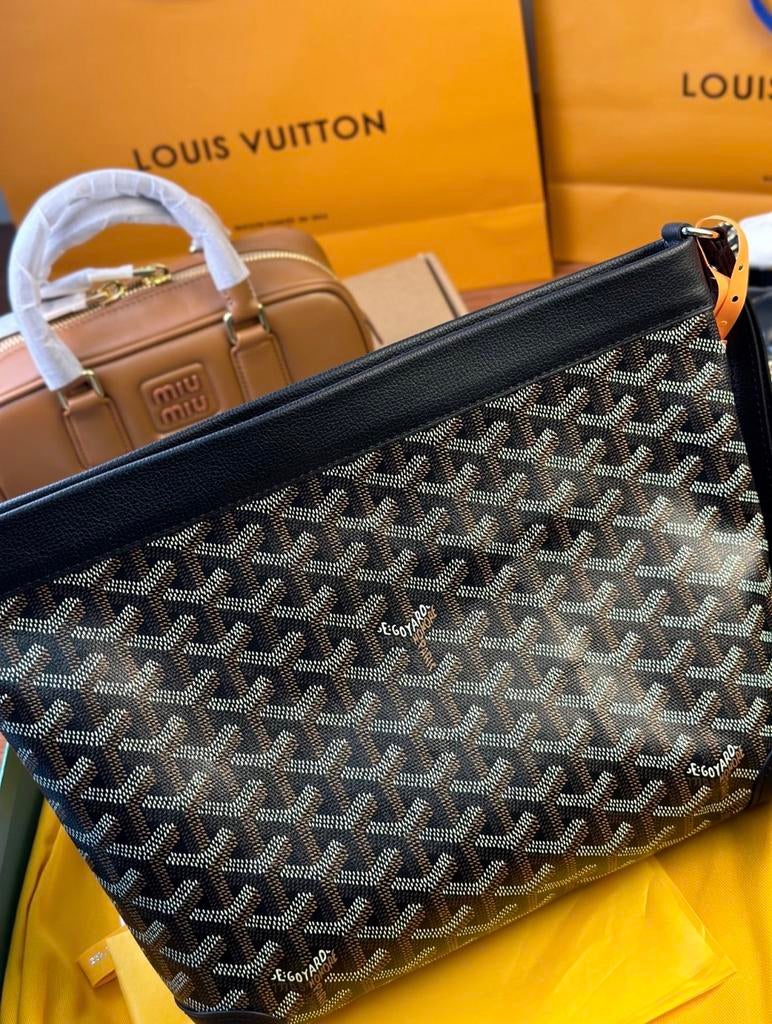 Goyard Pouch, Ophalen of Verzenden, Nieuw, Zwart, Heer