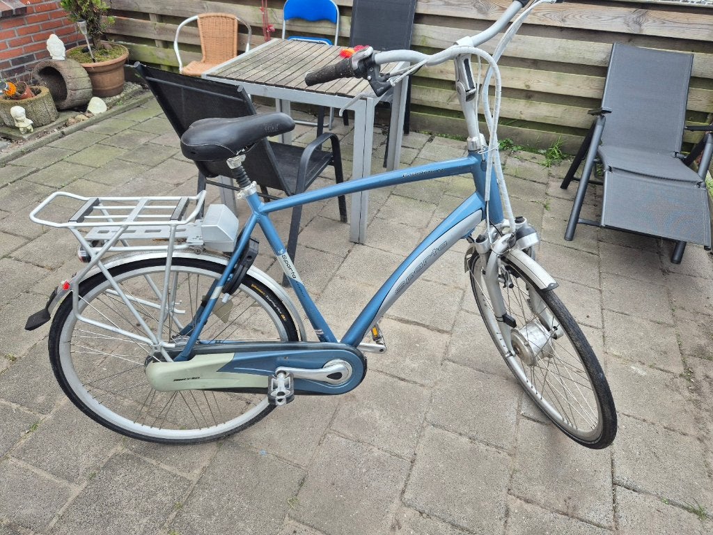Elektrische herenfiets sparta en batavus, 59 cm of meer, Ophalen, Gebruikt, Sparta