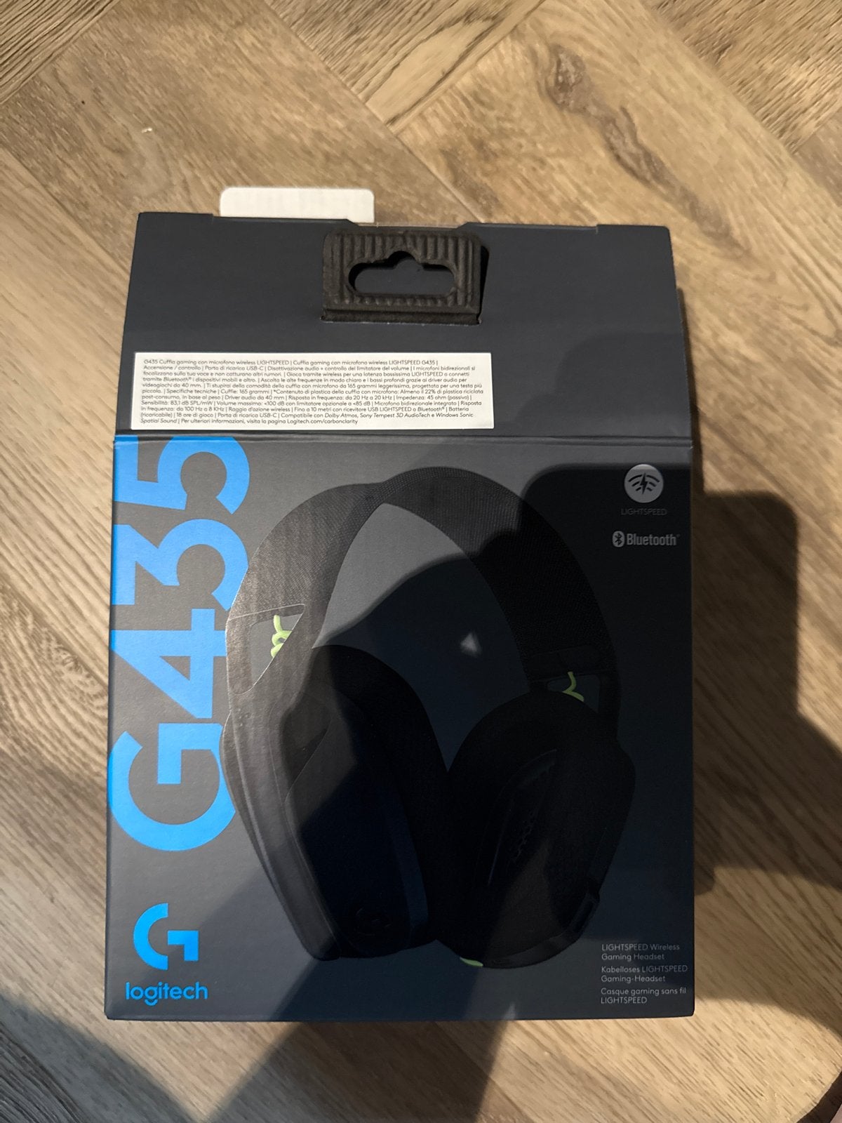 Logitech G435 Lightspeed Gaming Headset - Zwart/Geel