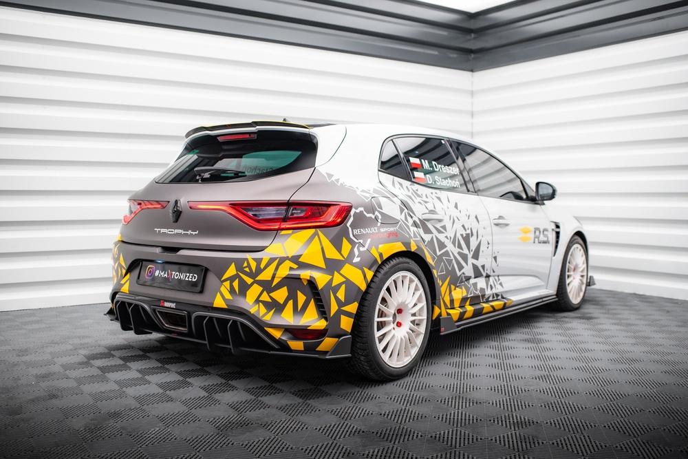 Race Voorlip sideskirt diffuser - Renault Megane RS 18-20, Auto diversen, Tuning en Styling, Ophalen of Verzenden