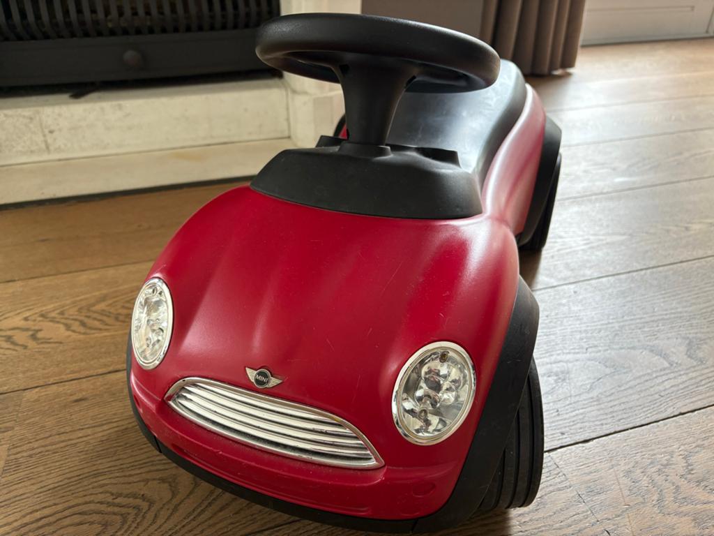 Mini Cooper Loopauto, Kinderen en Baby's, Ophalen, Gebruikt, Loopvoertuig
