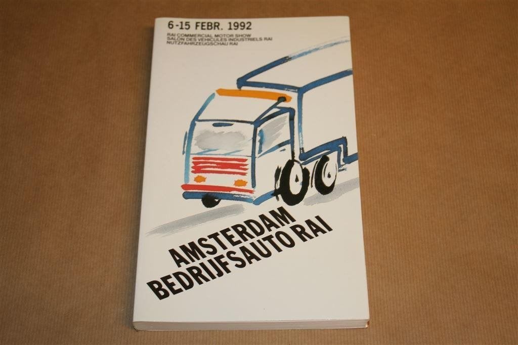 Catalogus Amsterdam Bedrijfsauto RAI - 1992, Boeken, Auto's | Boeken, Ophalen of Verzenden, Zo goed als nieuw, Algemeen