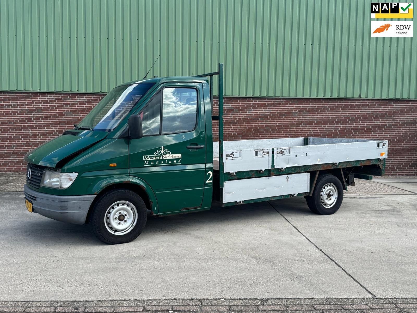 Mercedes-Benz Sprinter 312 D lang EXPORT, Gebruikt, 122 pk, Bedrijf, Grijs