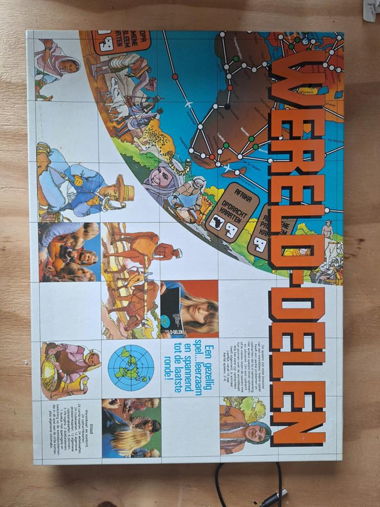 Wereld-delen bordspel, Ophalen, Zo goed als nieuw