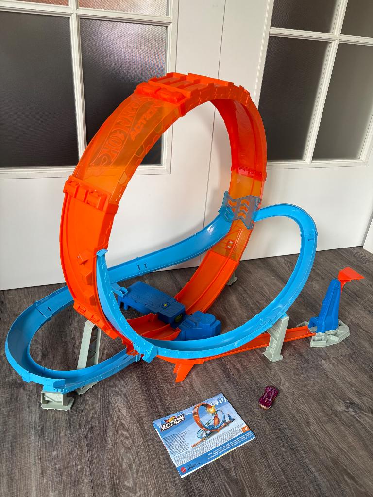 Hot Wheels Action, Kinderen en Baby's, Speelgoed | Racebanen, Ophalen, Racebaan, Zo goed als nieuw, Hot Wheels