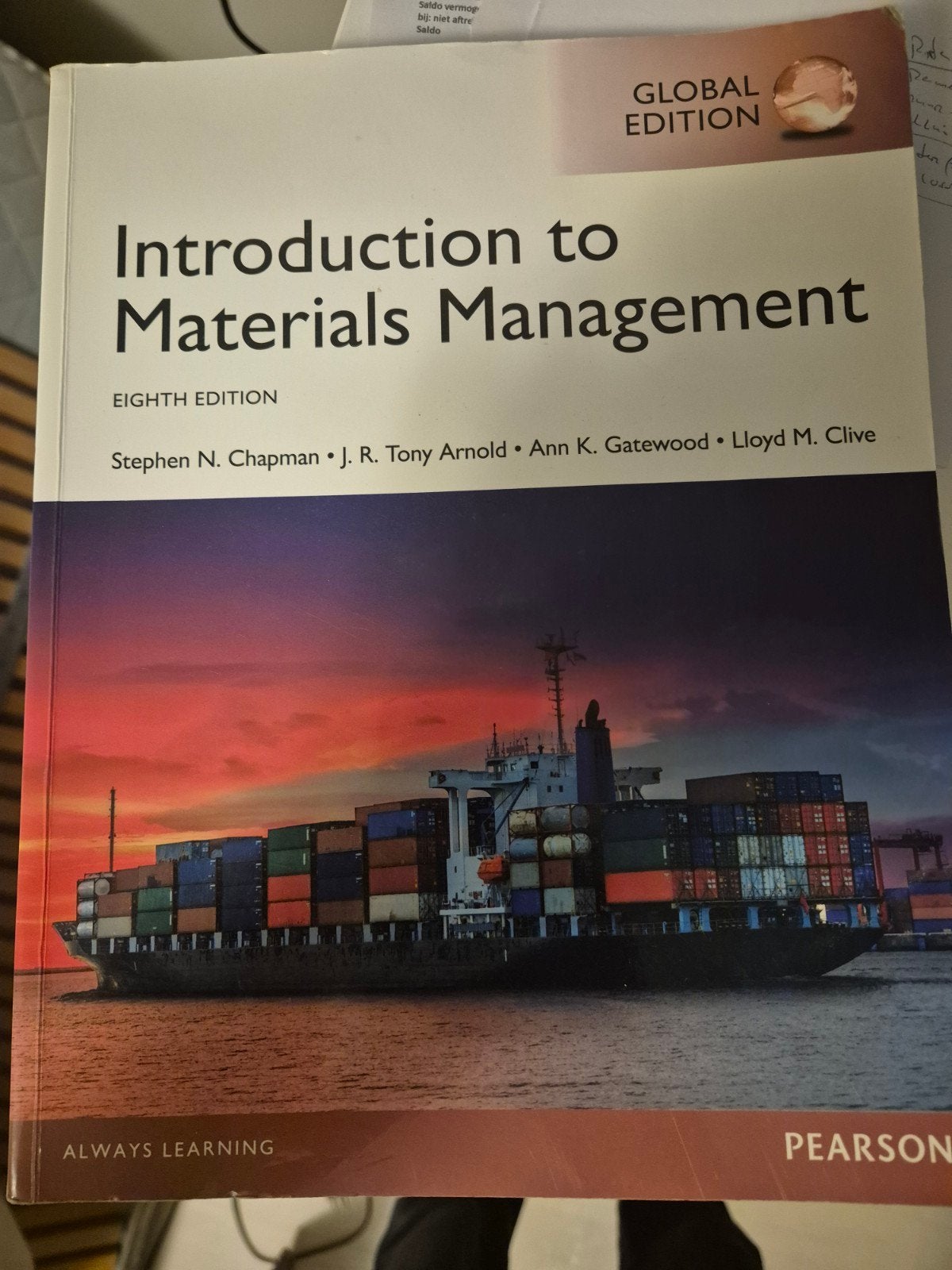Introduction to Materials Management - 8th n, Stephen n, J. R. Tony Arnold, Ann K. Gatewood, Lloyd M. Clive, Zo goed als nieuw