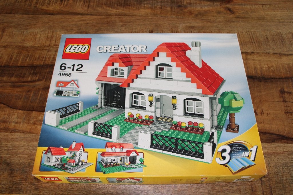 LEGO Creator 3-in-1, House, nr. 4956, Kinderen en Baby's, Lego, Ophalen of Verzenden, Zo goed als nieuw, Inclusief extra onderdelen
