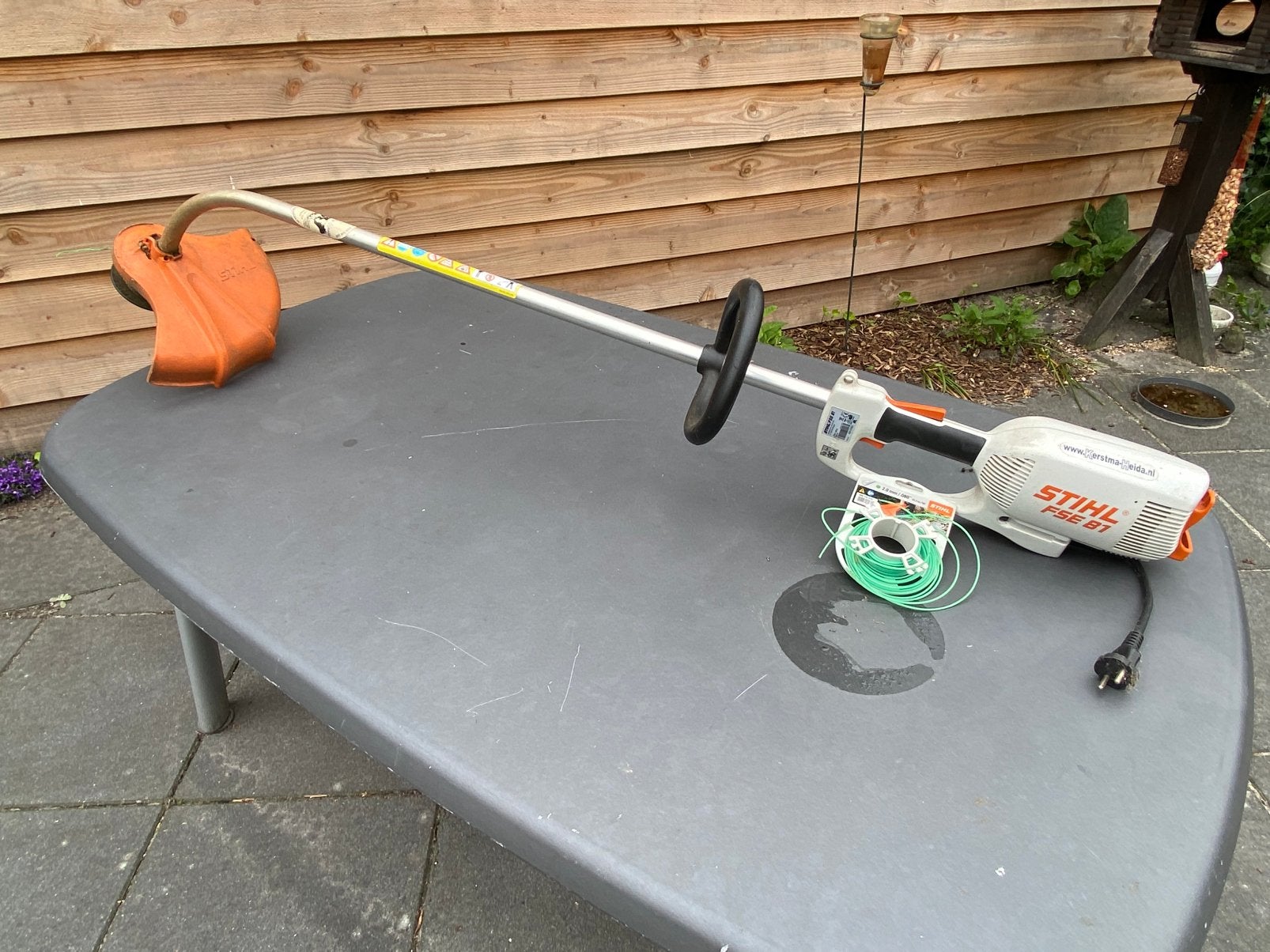 Stihl FSE 81 elektrische grastrimmer met draad, Tuin en Terras, Ophalen, Gebruikt, 30 tot 50 cm, Elektrisch