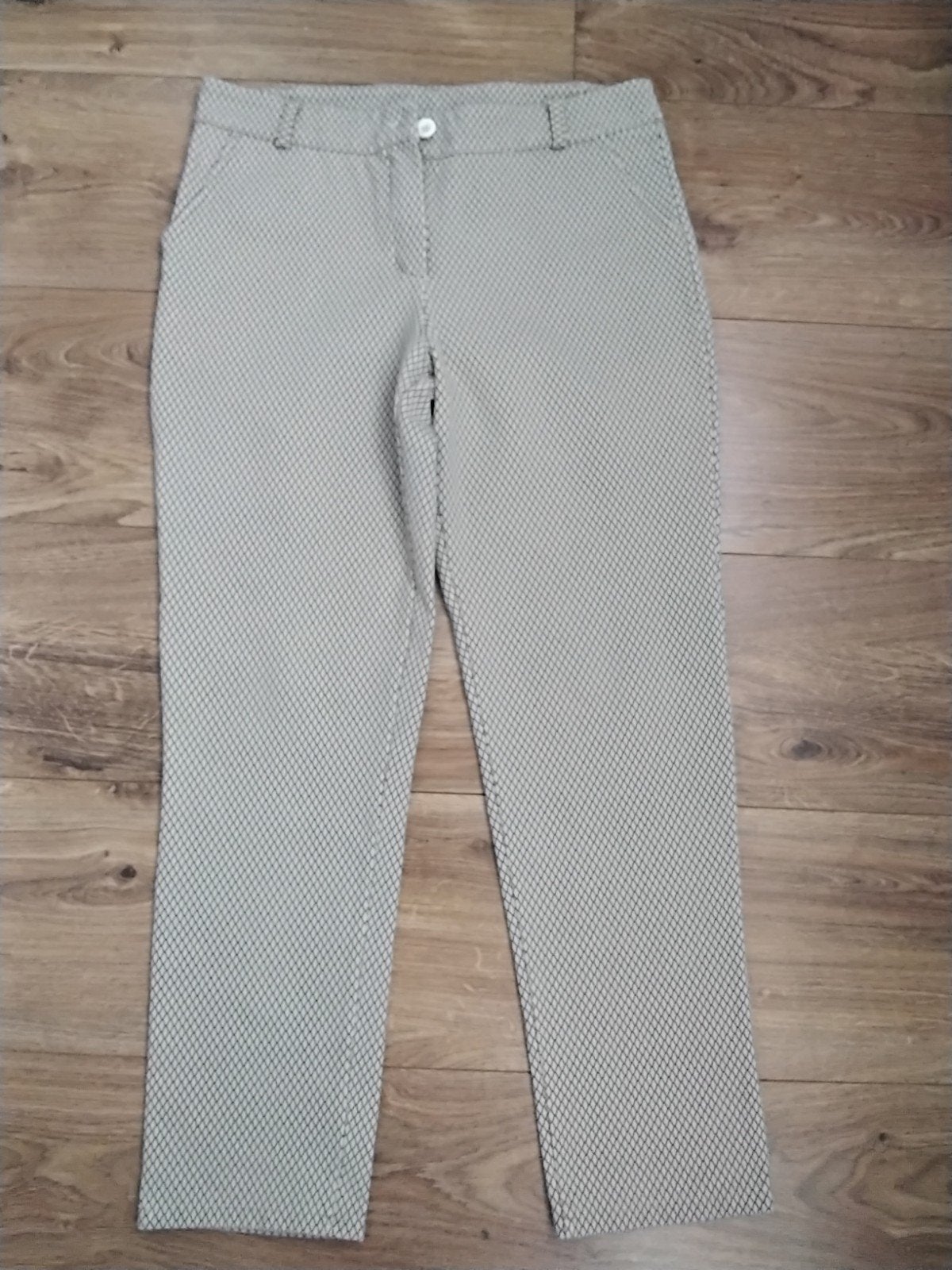 IZ NAIZ Broek met patroon, Maat 36, IZ NAIZ, Meerkleurig, Ophalen of Verzenden, Zo goed als nieuw