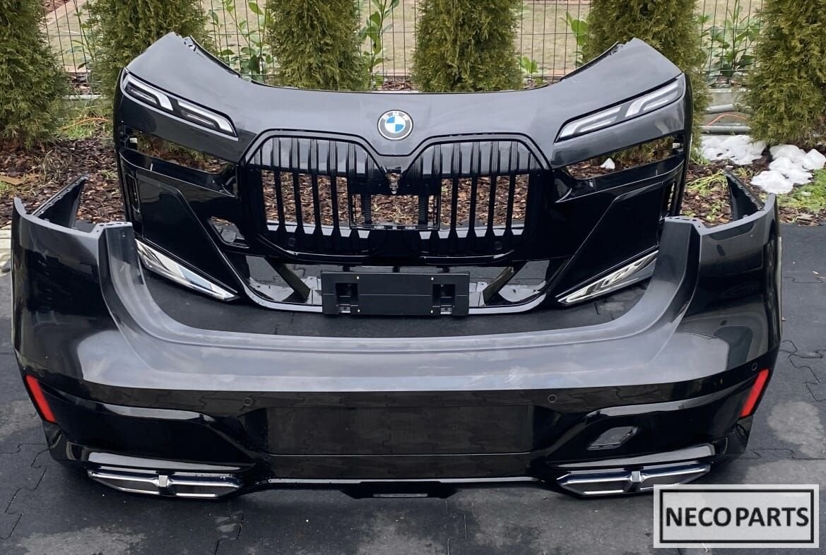 BUMPER BMW 7 SERIE G70 M PAKKET VOORBUMPER ACHTERBUMPER, Auto-onderdelen, Carrosserie en Plaatwerk, Achterklep, BMW, Achter, Gebruikt