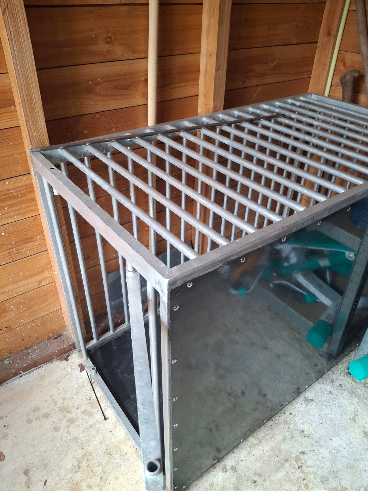 aluminium hondenbench, Dieren en Toebehoren, Ophalen, Gebruikt