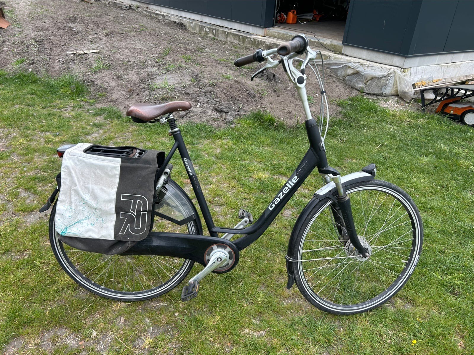 Gazelle orange plus damens fiets, Fietsen en Brommers, Fietsen | Dames | Damesfietsen, 56 cm of meer, Ophalen, Zo goed als nieuw