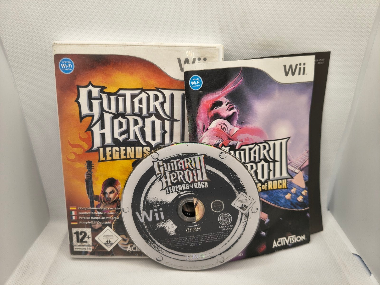 Guitar Hero 3 Legends of rock wii game, Spelcomputers en Games, 3 spelers of meer, Ophalen of Verzenden, Zo goed als nieuw, Vanaf 3 jaar