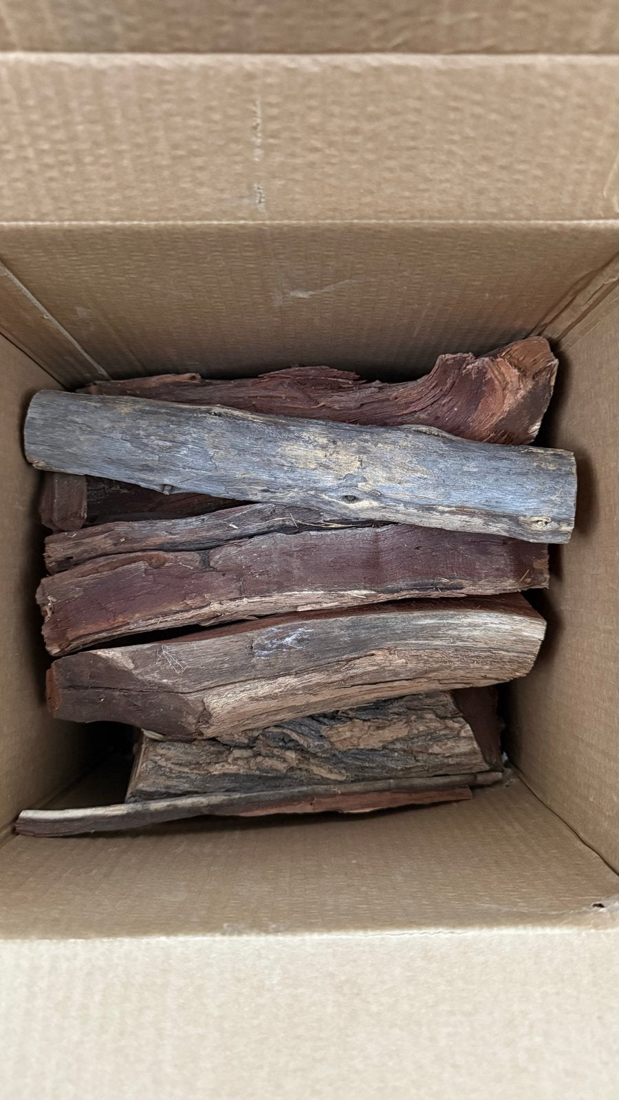 Sekelbos Hout 10 kg dozen - Brandhout voor Braai/BBQ, Tuin en Terras, Minder dan 3 m³, Ophalen, Overige houtsoorten, Blokken