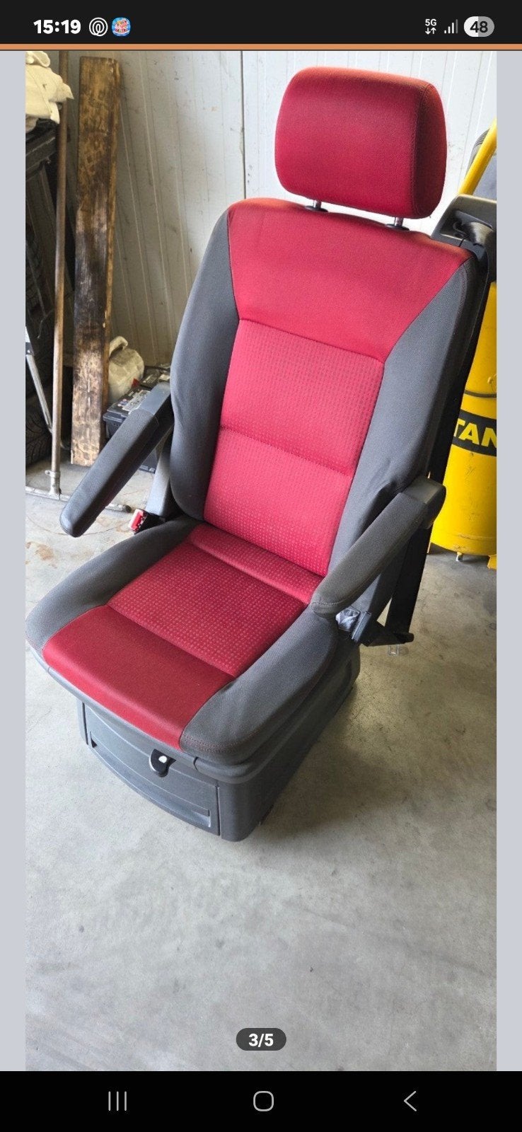 2x Draaistoelen Volkswagen Multivan T5, Ophalen, Gebruikt, Volkswagen