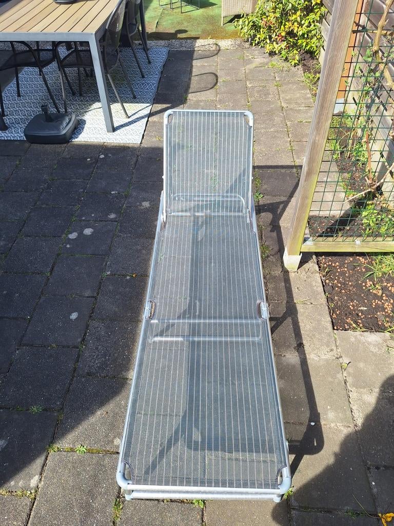 Stretcher, tuinbed lichtgewicht aluminium, Tuin en Terras, Ligbedden, Ophalen, Aluminium