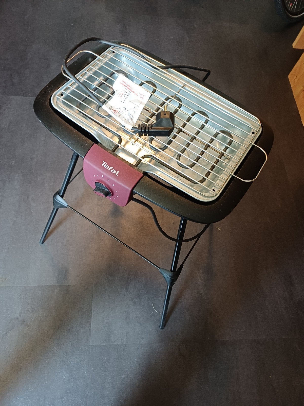 electrische bbq tefal, Ophalen, Zo goed als nieuw, Tefal