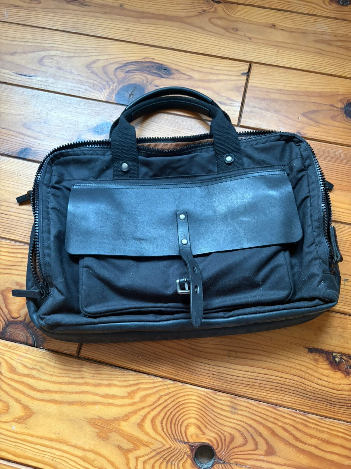 Ally Capellino tas, Computers en Software, Laptoptassen, Aktetas, Ophalen of Verzenden, Zo goed als nieuw, Zwart
