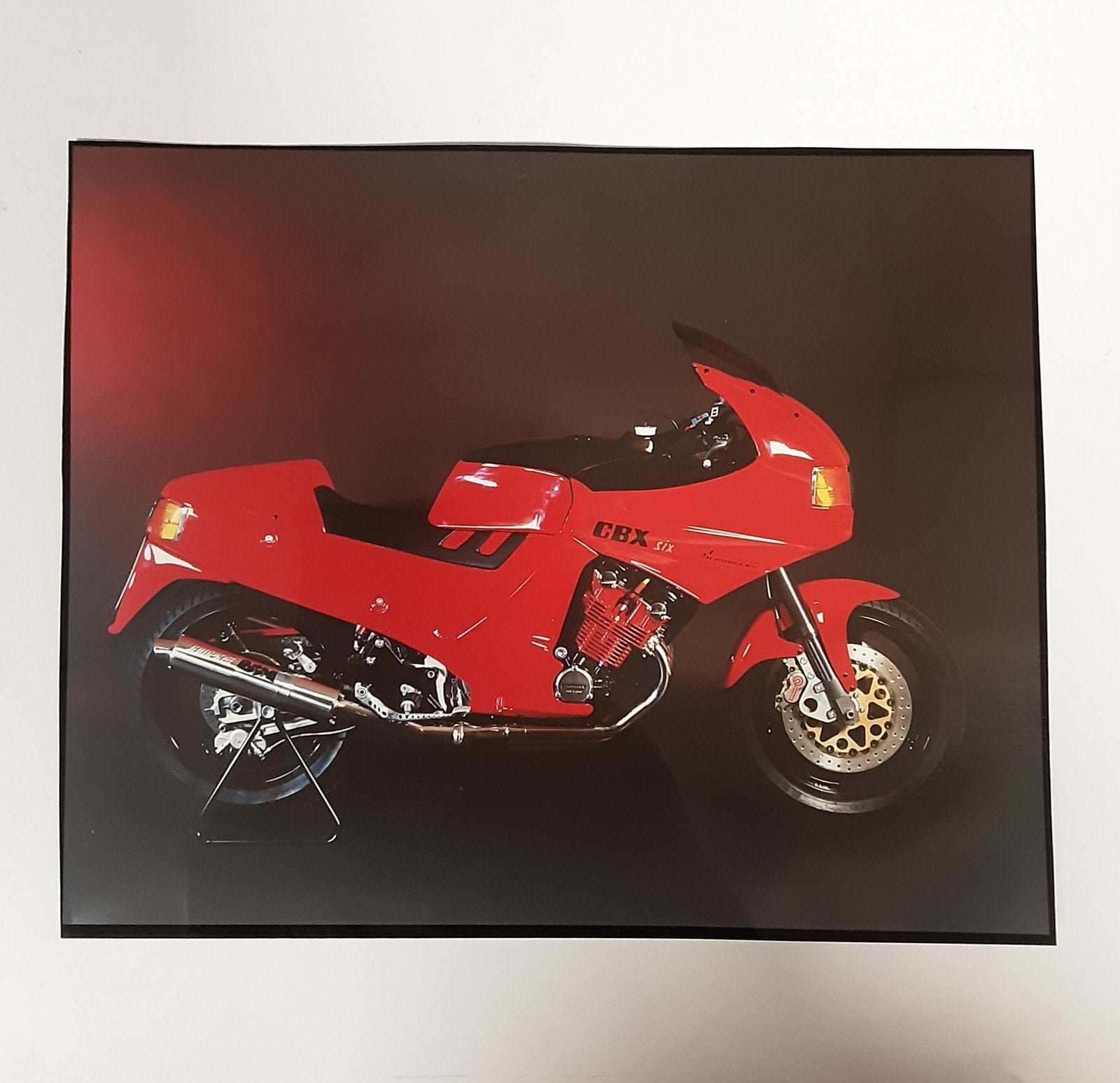 Originele promotiefoto Honda CBX 1000 Six Schurgers design, Ophalen of Verzenden, Zo goed als nieuw, Motoren