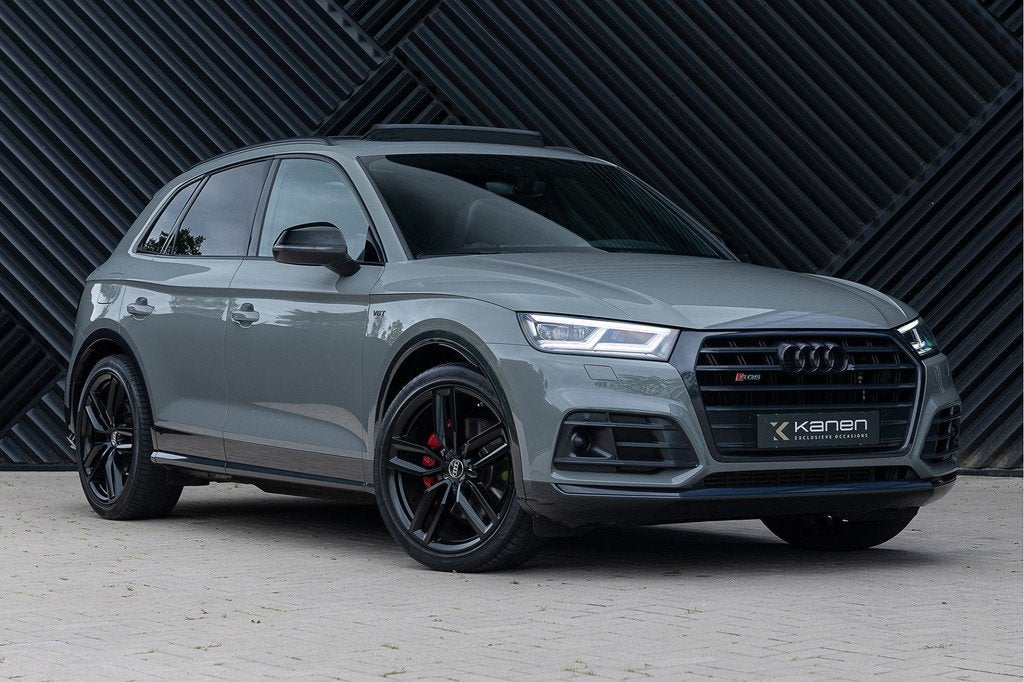 Audi SQ5 3.0 TFSI Quattro ACC Pano Luchtv. B&O HUD Memory Ca, Auto's, Audi, Bedrijf, Te koop, SQ5, 360° camera, 4x4, ABS, Achteruitrijcamera