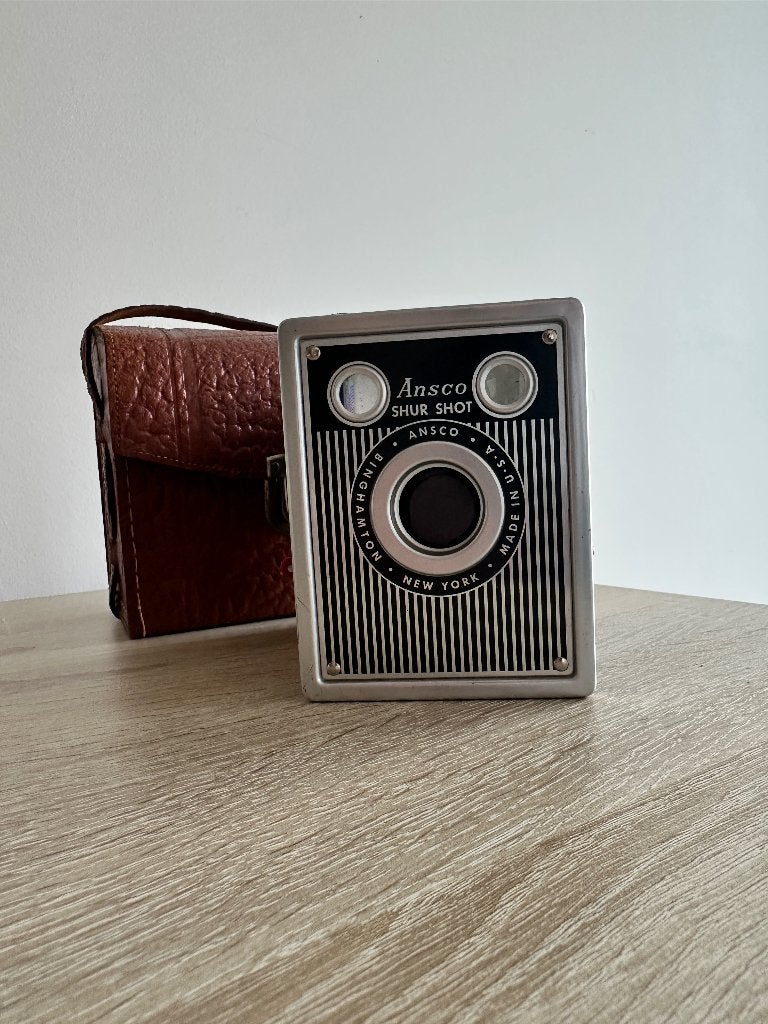 Ansco shur shot box camera - brownie target, Audio, Tv en Foto, Ophalen of Verzenden, Zo goed als nieuw, Compact, Overige Merken