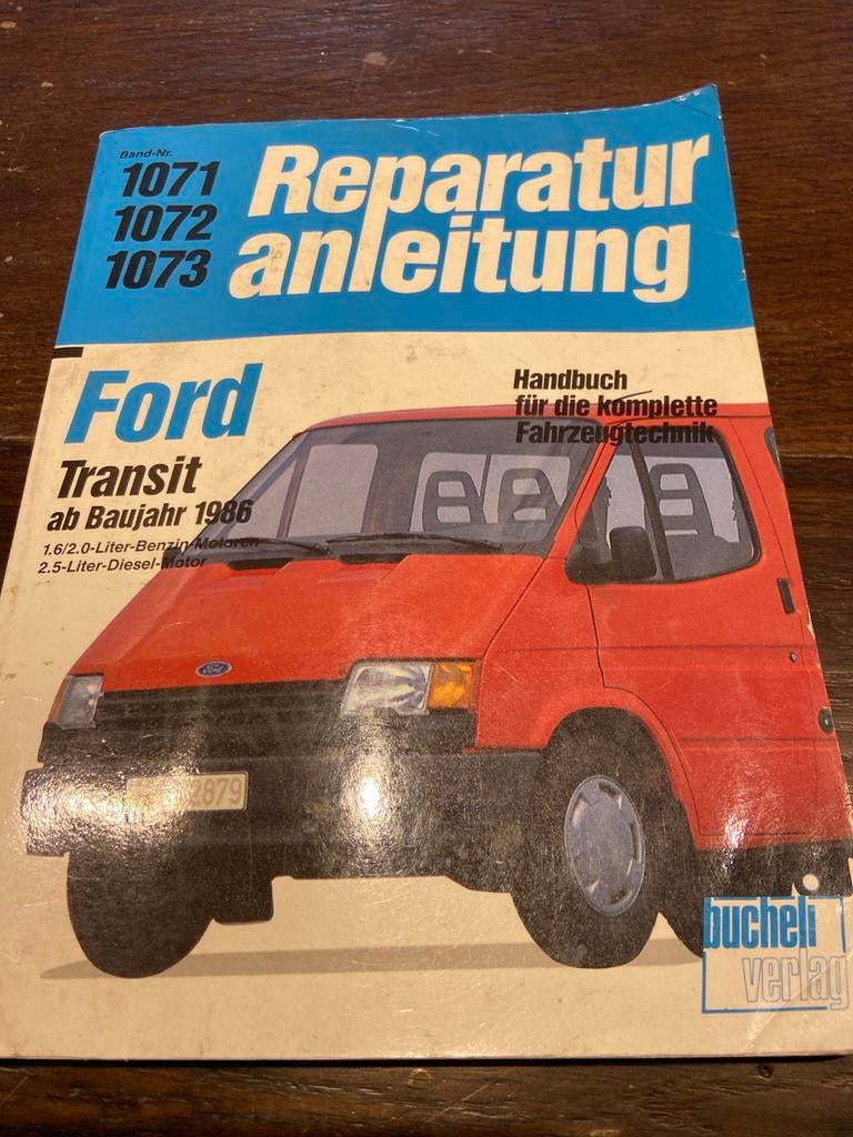 Ford Transit Reparaturanleitung (1986+) - Benzine/Diesel, Ophalen of Verzenden, Gelezen, Ford