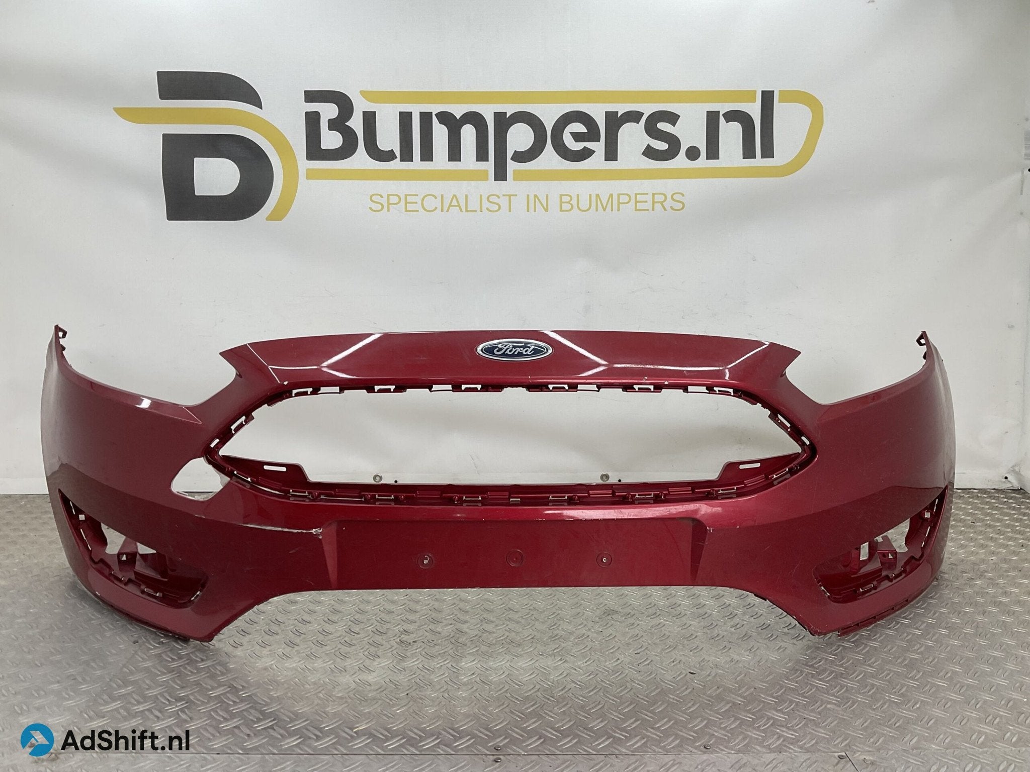 Bumper Ford Focus MK3 Facelift 14-18 F1EB-17757-A Voorbumper, Bumper