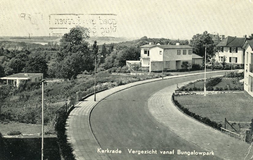 KERKRADE – Vergezicht vanaf Bungalowpark 1972 (VK569), Verzamelen, Ansichtkaarten | Nederland, Verzenden, 1960 tot 1980, Gelopen