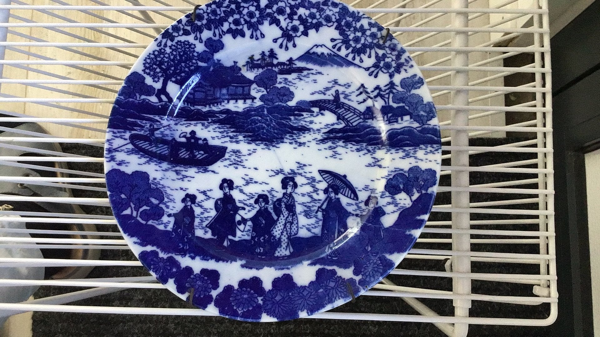 Chinees bordje met ophangbeugel, Ophalen of Verzenden