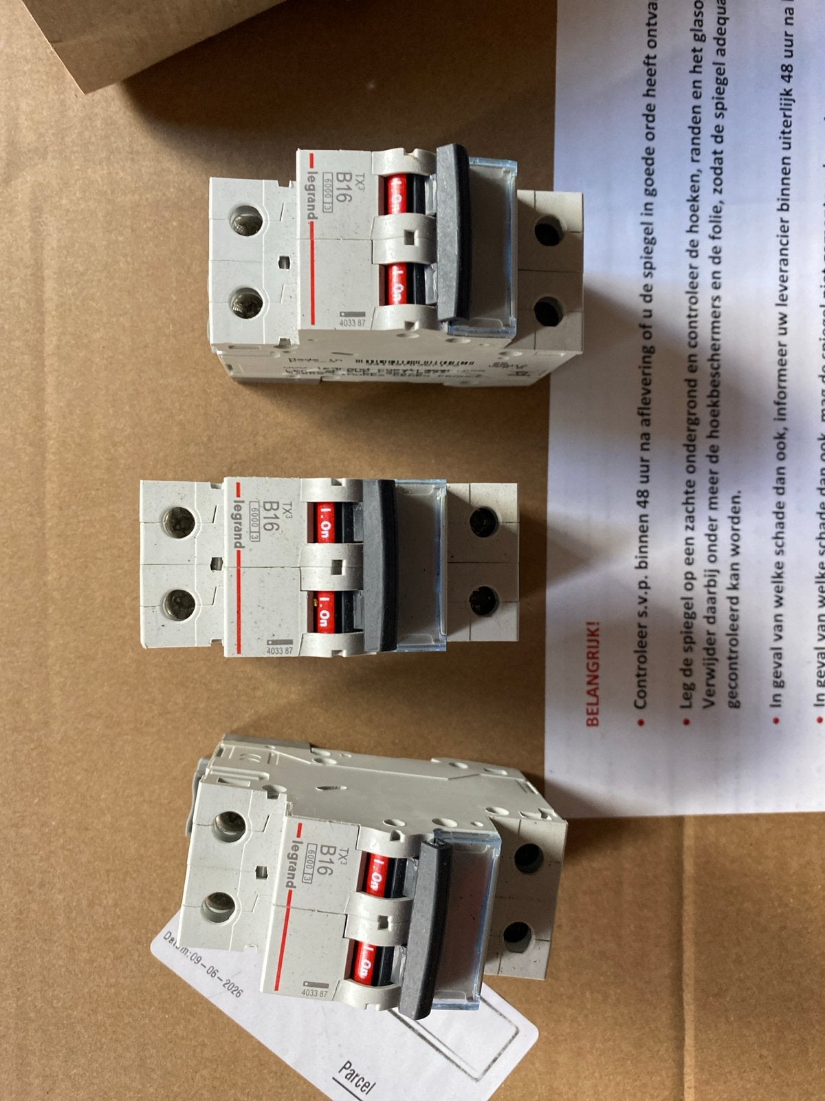 Legrand B16 Automaat - Nieuw, Ophalen of Verzenden, Nieuw, Schakelaar