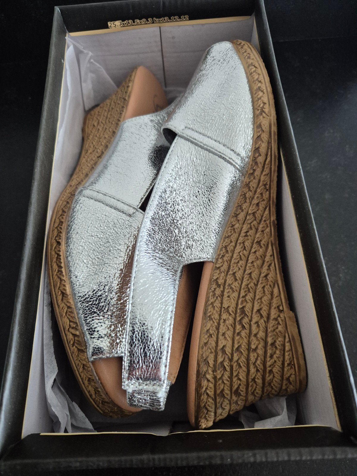 Nieuwe Yameiije zilveren schoenen maat 37, Overige kleuren, Instappers, Nieuw, Ophalen of Verzenden