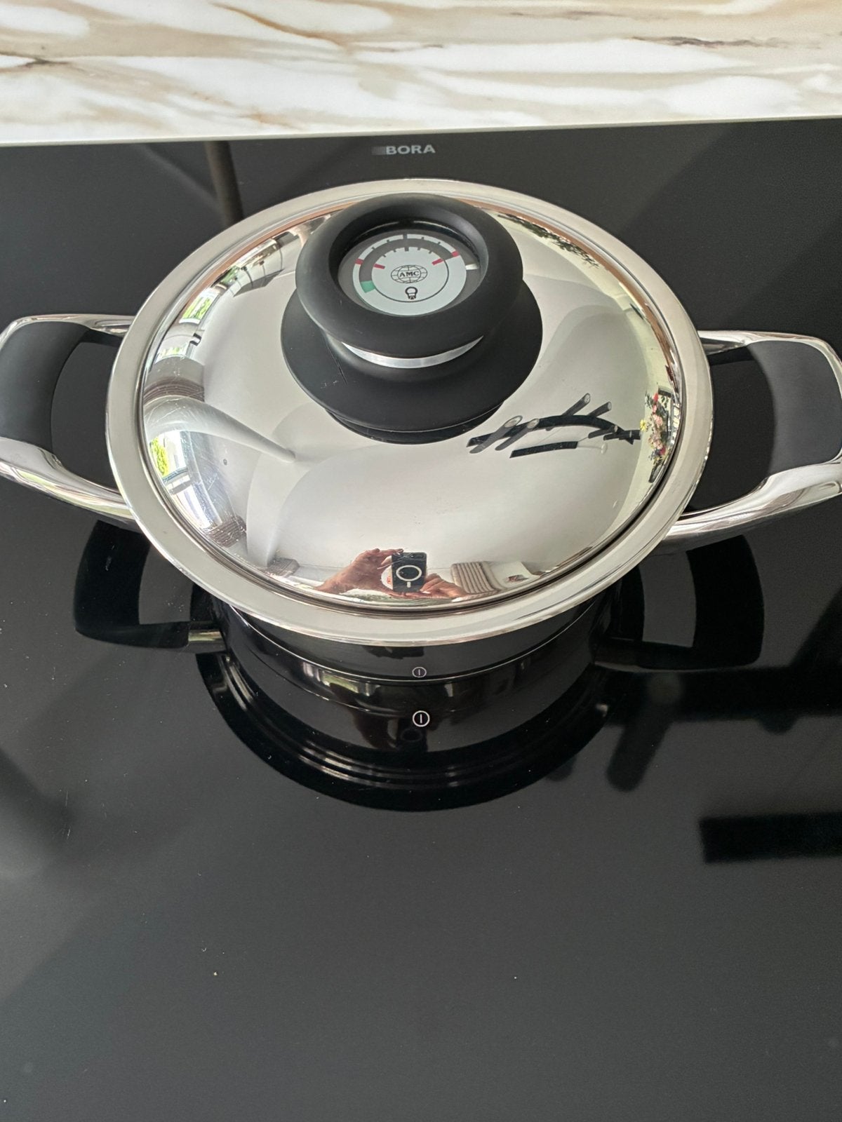 AMC pan 20 cm 2,3 liter softline, Huis en Inrichting, Keuken | Potten en Pannen, Met handvatten, Pannenset, Ophalen of Verzenden