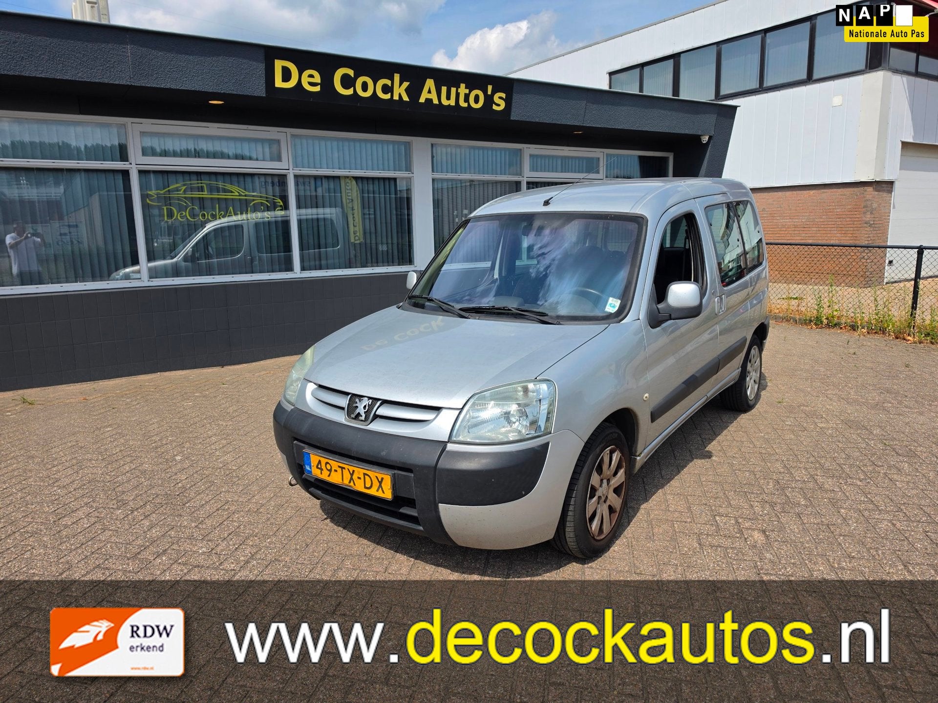 Peugeot Partner MPV 1.6-16V XT/AIRCO/TREKHAAK, Auto's, Gebruikt, Origineel Nederlands, Bedrijf, Euro 4