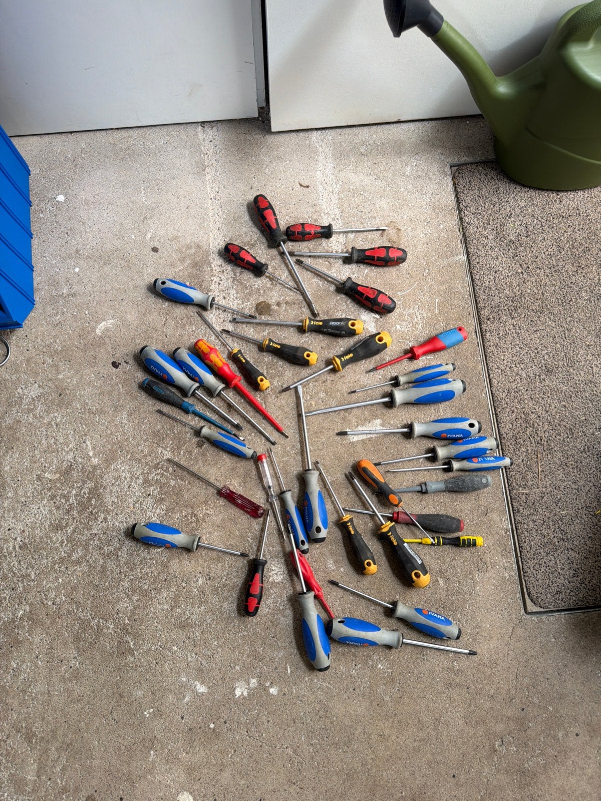 Diverse schroevendraaiers: kruiskop en torx set, Doe-het-zelf en Verbouw, Gereedschap | Handgereedschap, Ophalen, Gebruikt, Schroevendraaier