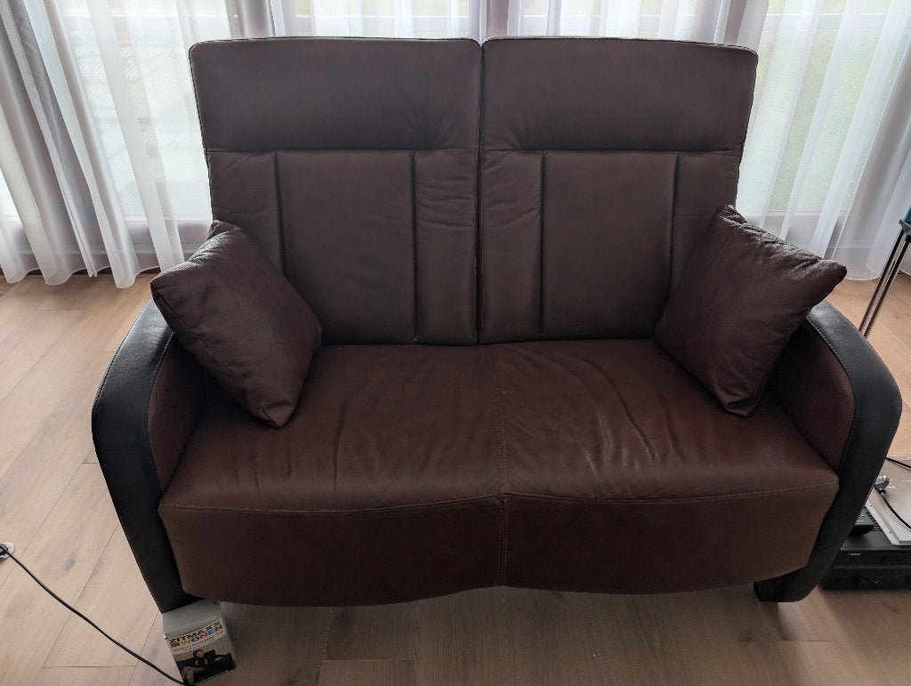 ZITMAXX Leren tweezitsbank, Ophalen, Gebruikt, Klassiek, 150 tot 200 cm