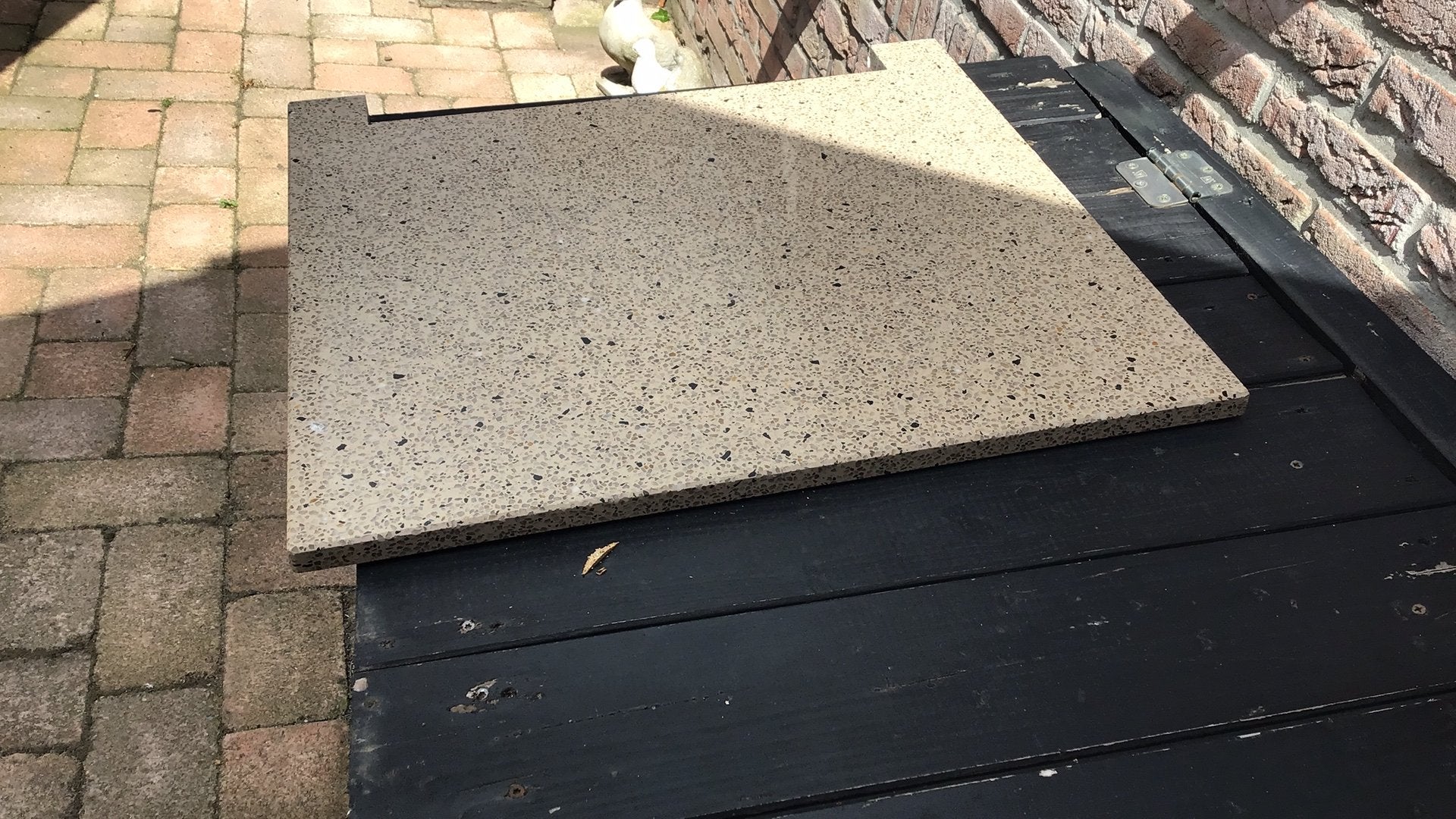 Granieten plaat, Ophalen, Zo goed als nieuw, 25 tot 50 cm, Minder dan 100 cm