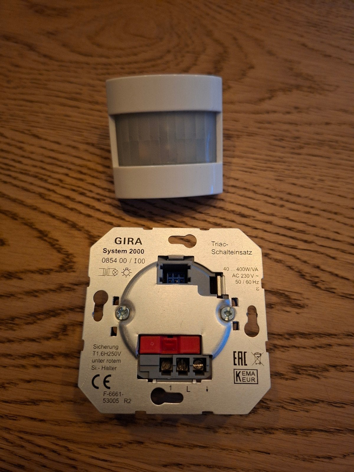 Gira System 2000 Triac-Schalteinsatz met bewegingsmelder, Ophalen of Verzenden, Overige typen
