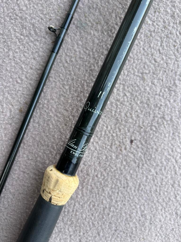 Alan brown 11ft quivertip hengel, Watersport en Boten, Hengelsport | Witvissen, Ophalen of Verzenden, Gebruikt, Werphengel