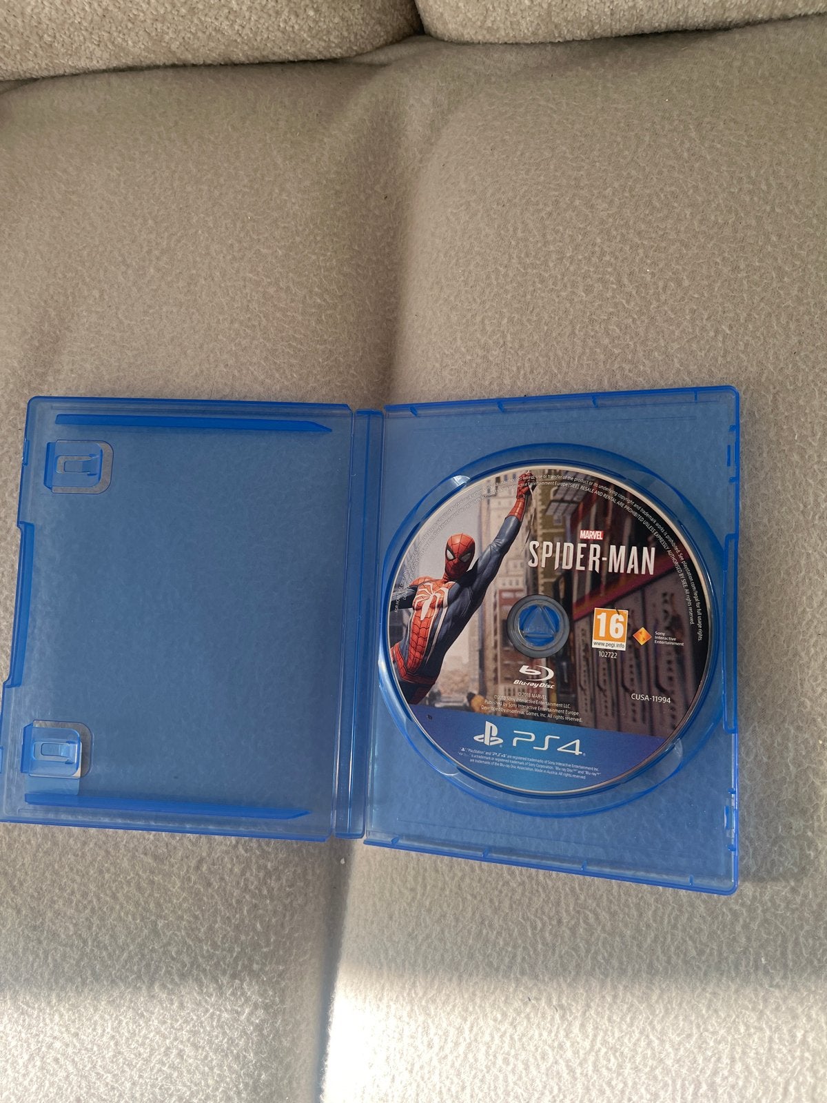 Marvel's Spider-Man PS4 - Zo goed als nieuw, Spelcomputers en Games, Games | Sony PlayStation 4, Avontuur en Actie, 1 speler, Ophalen of Verzenden