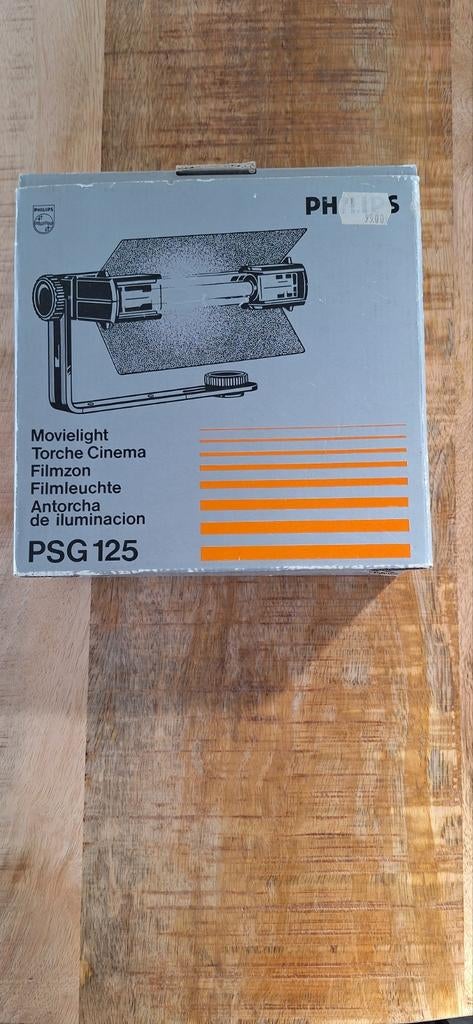 Philips Movielight PSG 125 Filmlicht - Nieuw in doos, Audio, Tv en Foto, Ophalen of Verzenden, Nieuw, Lamp of Flitsset