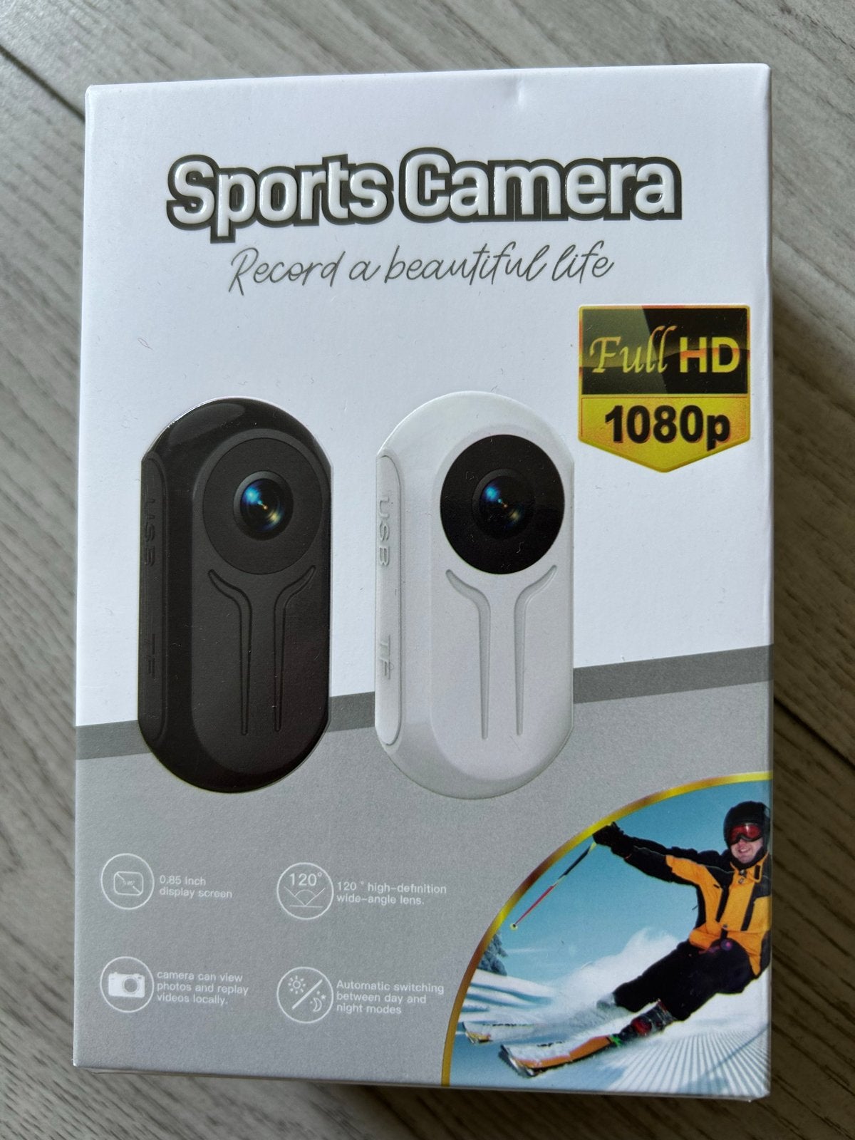 Full HD 1080p Sports Camera - Compacte Actiecamera, Audio, Tv en Foto, Actiecamera's, Nieuw, Overige merken, Ophalen